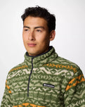 Rugged Ridge Half Snap Fleece Jacket in Canteen Madras Multi