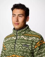 Rugged Ridge Half Snap Fleece Jacket in Canteen Madras Multi