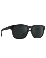 The Spy Saxony Polarised Sunglasses in Matte Black & Happy Bronze Black Mirror