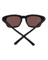 The Spy Saxony Polarised Sunglasses in Matte Black & Happy Bronze Black Mirror