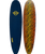 The Alder Surfworx Hellcat Mini Mal 8'0" Softboard in Mid Blue