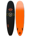 The Alder Surfworx Ribeye Mini Mal 7'6" Soft Board in Black