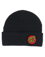 Classic Dot Beanie in Black