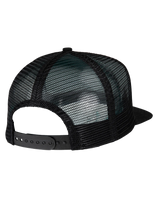 The Santa Cruz Mens Natas Screaming Panther Meshback Cap in White & Black