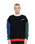 The Santa Cruz Mens Shadowless Dot Sweatshirt in Black & Multi