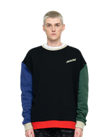 The Santa Cruz Mens Shadowless Dot Sweatshirt in Black & Multi