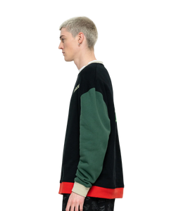 The Santa Cruz Mens Shadowless Dot Sweatshirt in Black & Multi