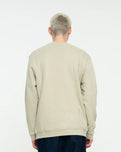 The Santa Cruz Mens Daylight Dot Front Sweatshirt in Nickel