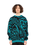 The Santa Cruz Mens Acidic Sweatshirt in Verdigris