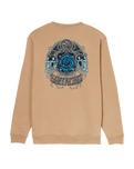 The Santa Cruz Mens Dressen Rose One Sweatshirt in Taupe