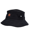 The Santa Cruz Mens Classic Label Bucket Hat in Black & White