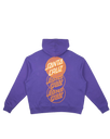 The Santa Cruz Mens Descend Dot Hoodie in Purple