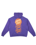 The Santa Cruz Mens Descend Dot Hoodie in Purple