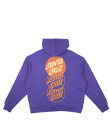 The Santa Cruz Mens Descend Dot Hoodie in Purple