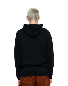 The Santa Cruz Mens Beach Bum Hand Hoodie in Black