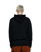 The Santa Cruz Mens Beach Bum Hand Hoodie in Black