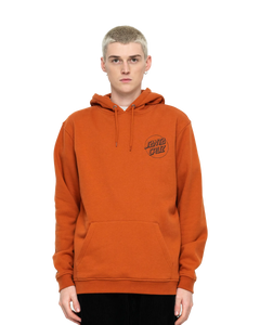 The Santa Cruz Mens Venn Dot Hoodie in Copper