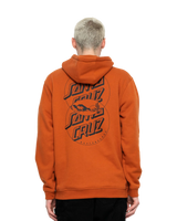 The Santa Cruz Mens Venn Dot Hoodie in Copper