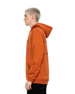 The Santa Cruz Mens Venn Dot Hoodie in Copper