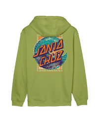 The Santa Cruz Mens Breaker Dot Hoodie in Apple