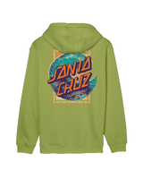 The Santa Cruz Mens Breaker Dot Hoodie in Apple