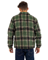 The Santa Cruz Mens Hideout Jacket in Green Check