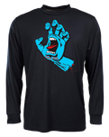 The Santa Cruz Mens Screaming Hand T-Shirt in Black
