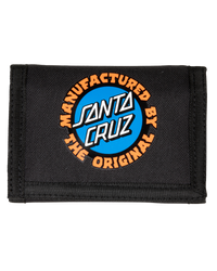 The Santa Cruz Mens Speed MFG Dot Wallet in Black