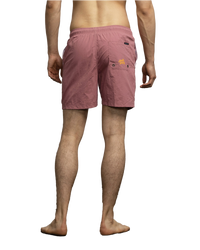 The Santa Cruz Mens Melting Hand Swimshorts in Dusty Rose