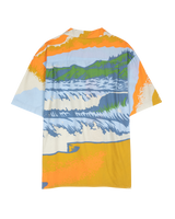 The Santa Cruz Mens Water View Shirt in Light Grey