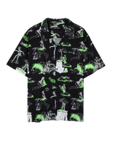 The Santa Cruz Mens Scene Report Shirt in Black