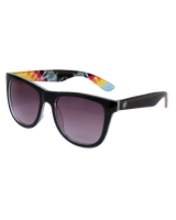 The Santa Cruz Opus Dot Sunglasses in Black & Black Rainbow