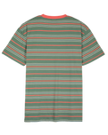 The Santa Cruz Mens Mini Hand Stripe T-Shirt in Sage
