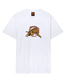 Salba Tiger Simplifed Front T-Shirt in White