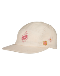 The Santa Cruz Womens Scatter Cap in Off White