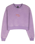 The Santa Cruz Womens TTE Swirl Sweatshirt in Digital Lavender