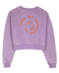 The Santa Cruz Womens TTE Swirl Sweatshirt in Digital Lavender