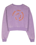 The Santa Cruz Womens TTE Swirl Sweatshirt in Digital Lavender