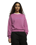 The Santa Cruz Womens Nomad Strip Sweatshirt in Mindful Mauve