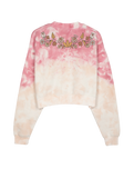 The Santa Cruz Womens Sage Front Sweatshirt in Pink Dip Dye