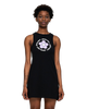 The Santa Cruz Womens Daisy Ring Dress in Black