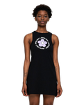 The Santa Cruz Womens Daisy Ring Dress in Black