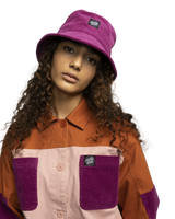 The Santa Cruz Womens Nomad Bucket Hat in Mindful Mauve