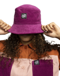 The Santa Cruz Womens Nomad Bucket Hat in Mindful Mauve