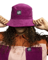 The Santa Cruz Womens Nomad Bucket Hat in Mindful Mauve