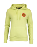 The Santa Cruz Womens Classic Dot Chest Hoodie in Aloe Green