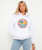 The Santa Cruz Womens Paradise Break Front Hoodie in White