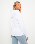 The Santa Cruz Womens Paradise Break Front Hoodie in White