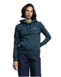 The Santa Cruz Womens Partial Dot Hoodie in Tidal Teal