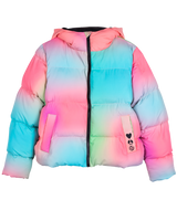 The Santa Cruz Womens Glow Quilted Jacket in All Over Print